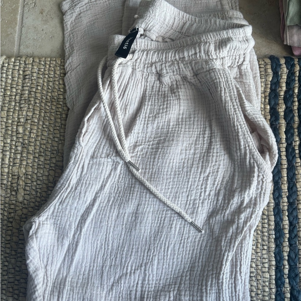 Casual Cream Pants